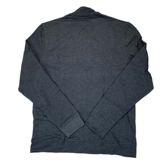 Alfani Reyes Mixed-Media Shirt Jacket Charcoal Hthr M - Picture 2 of 11